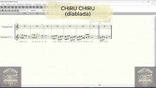 🎺 Aprende "Chiru Chiru" 🎶 Diablada con Digitación Numérica para Trompeta y Barítono