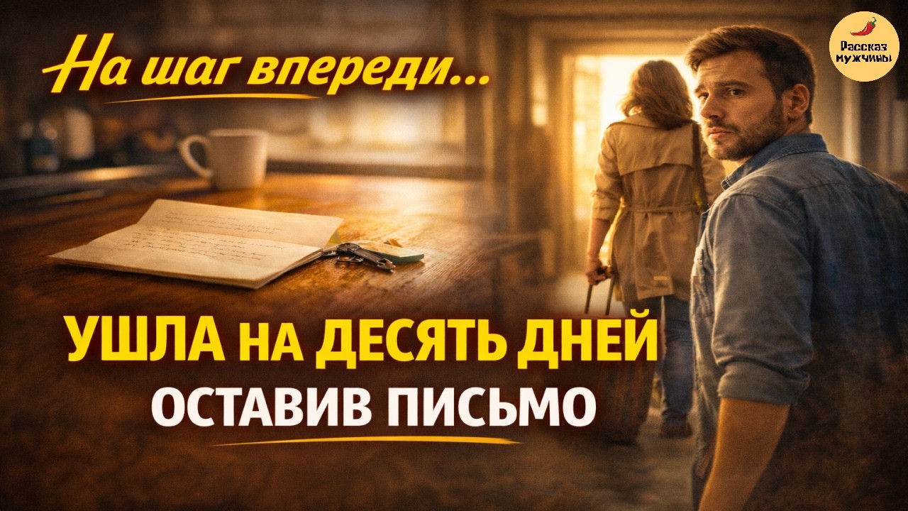 Она ушла всего на десять дней, оставив письмо на кухонном столе | Рассказ мужчины