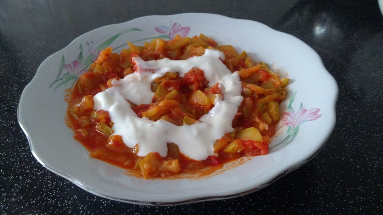 KABAK KAVURMASI TARİFİ | Lezzetli ve pratik kabak yemeği #kabakyemeği #kabak
