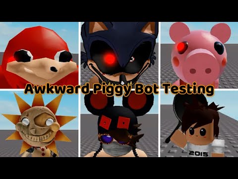 Awkward Piggy Bot Testing - All Jumpscares (Game created by: uuyyy444 ...