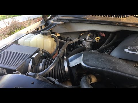GMC Sierra - Chevy Silverado Radiator Flush - YouTube
