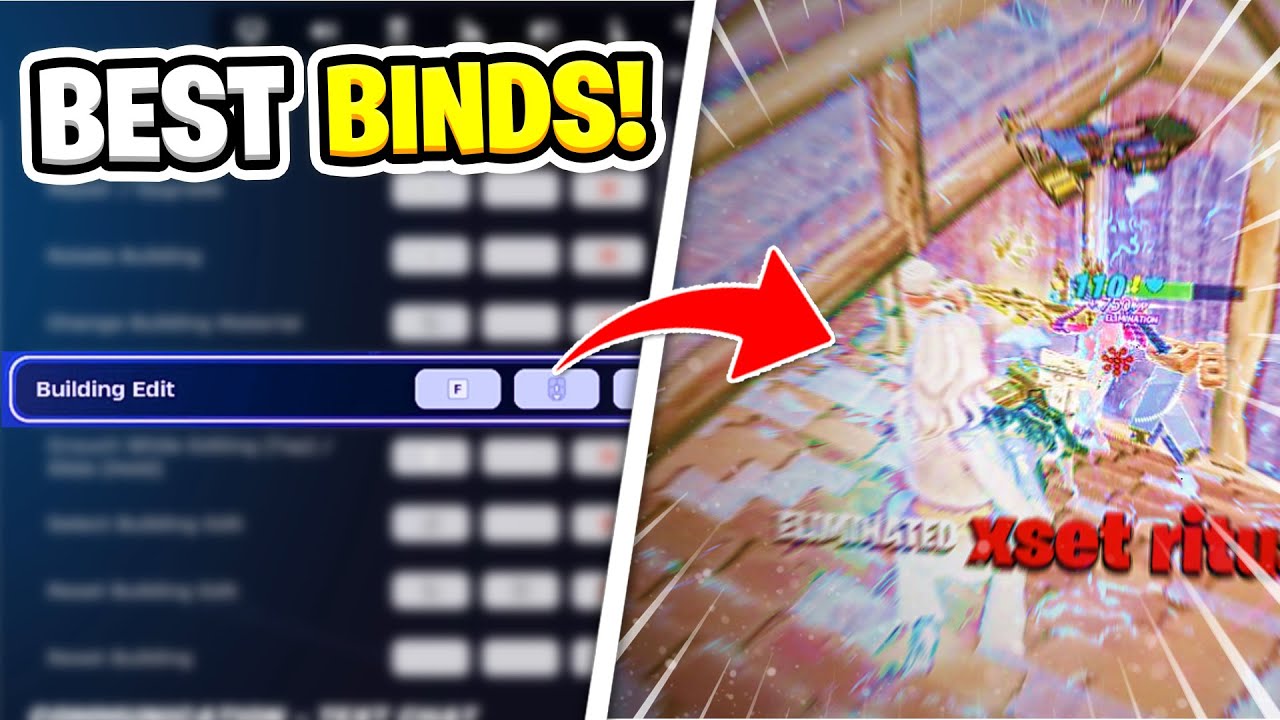 ЛУЧШИЕ сочетания клавиш для новичков и перехода на клавиатуру и мышь! — Fortnite, глава 6, сезон 4