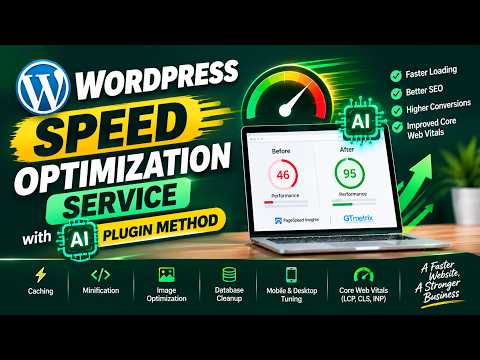 WordPress Speed Optimization Service with AI Plugin Method