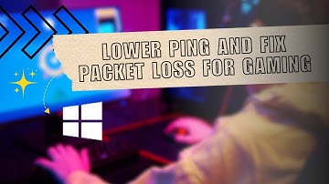 ✅ EFFORTLESS: How to LOWER PING and FIX PACKET LOSS For GAMING | How To