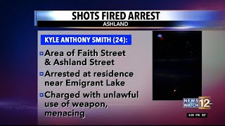 Man arrested in Ashland after firing shots at victim