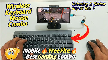 Wireless Keyboard & Mouse 👉 Portronics Key2-A Combo | Unboxing/Review 👉 PC/Mobile Gaming Setup 😲