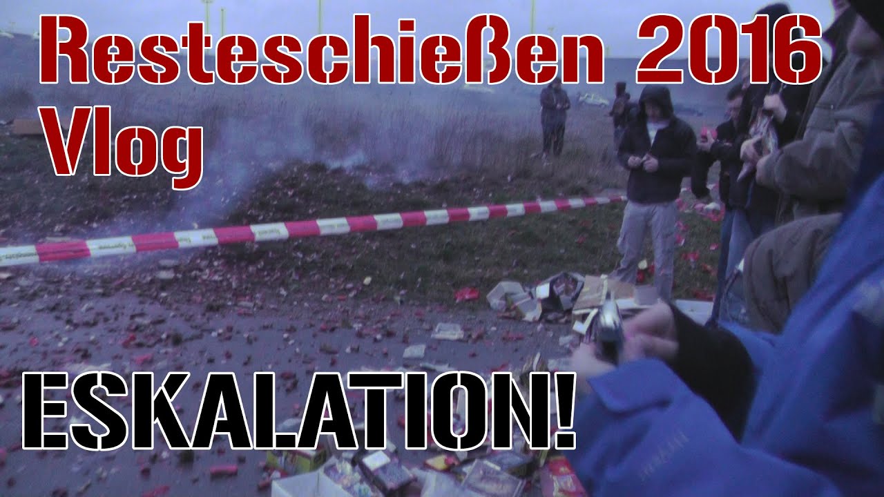 Resteschießen 2016 | Vlog | Mit vielen Pyros [1080p FullHD]