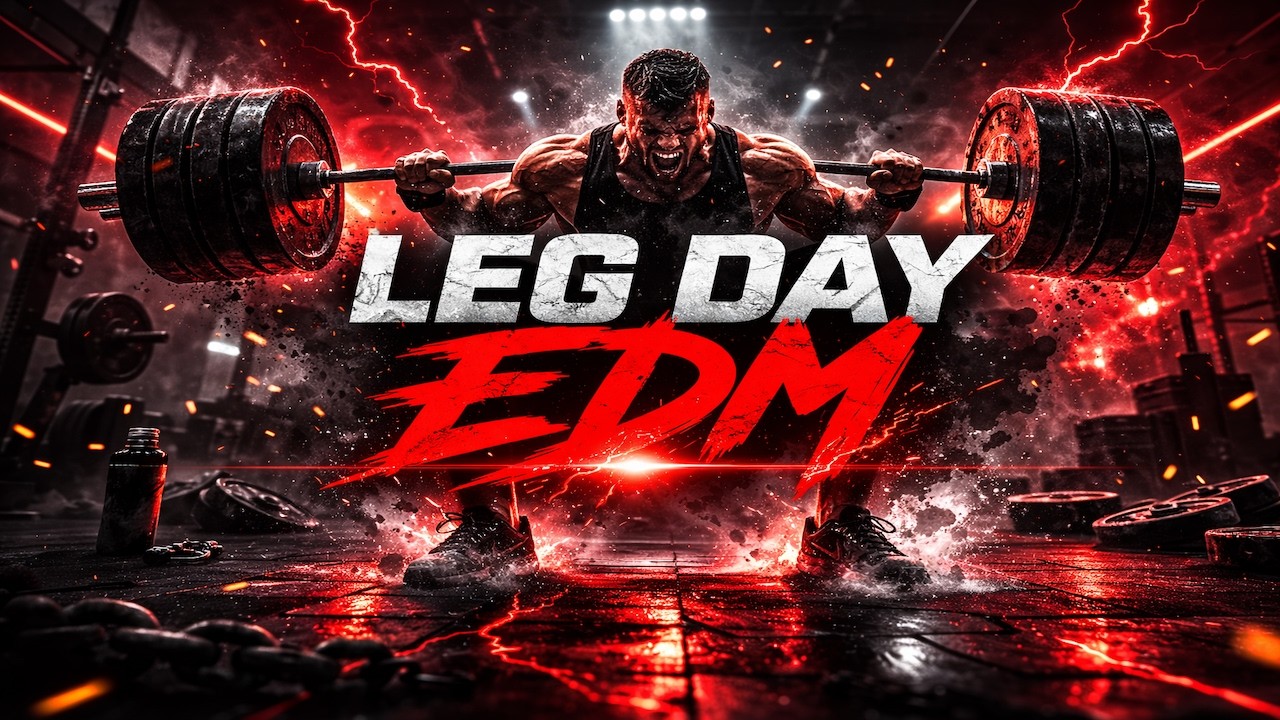 LEG DAY EDM WORKOUT 🔥 High Energy Gym Musicᴴᴰ | Motivate me