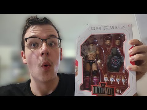 WWE ULTIMATE EDITION 27 CM PUNK - UNBOXING - YouTube