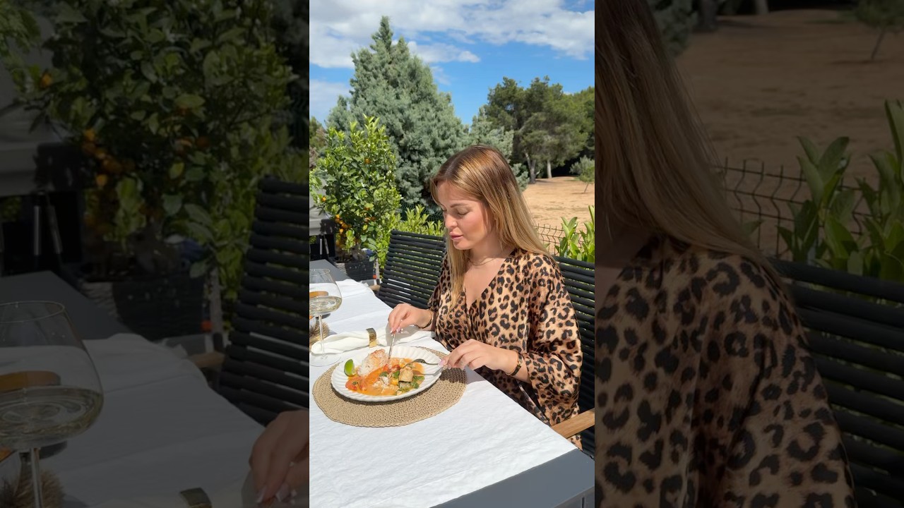 Seafood with rice in sauce 🦐❤️‍🔥 