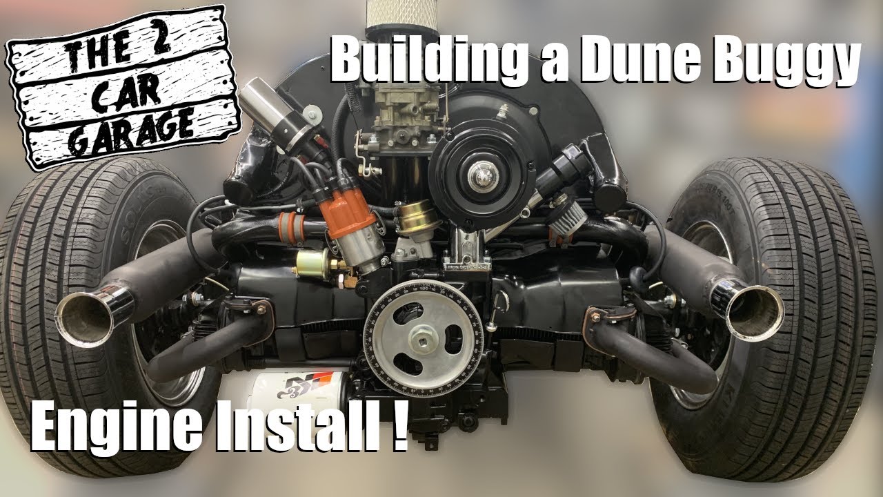 Dune Buggy Part 7 - Engine Install - YouTube
