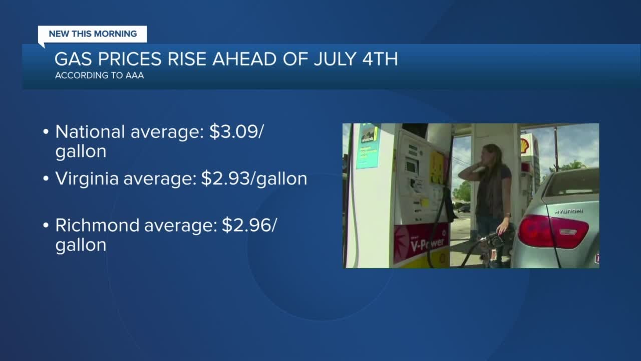 Gas prices on the rise - YouTube