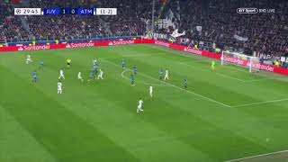 negative transition of JUVE (juve vs atletico 2nd leg)
