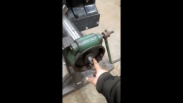 Homemade diesel engine stand