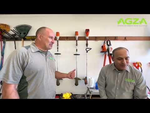 AGZA Service Pro visit to Eco Lawn & Garden
