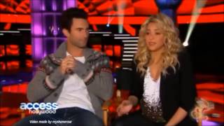 The Voice Season 4 - Coaches Chemistry - Who has the biggest crush on Shakira?