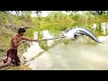 Unbelievable Fishing Techinque😲Excellent Daily Fishing River Underwater, Amazing Fishing Videos