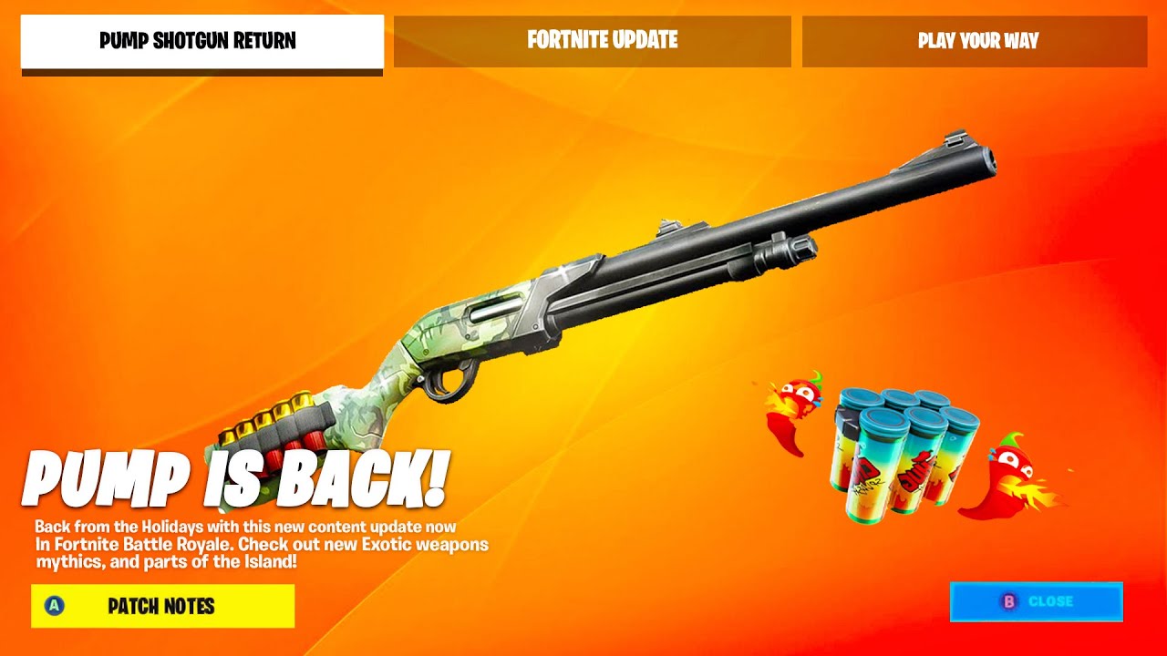 New Huge Fortnite Update Season 4 Leaks Og Weapons Map Changes Youtube