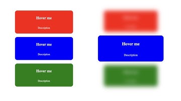 Create Stunning Card Hover Blur Effects with HTML & CSS