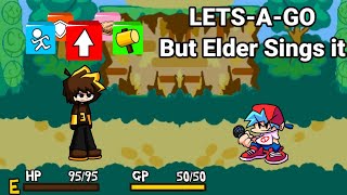 Fnf Mario & Luigi Funkin Frenzy Lets-A-Go But Elder Sings It