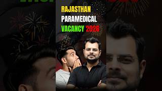 Rajasthan Paramedical Vacancy 2026 #rankplus #chandanmlt #dmlt #bmlt #shortvideo #youtubeshorts