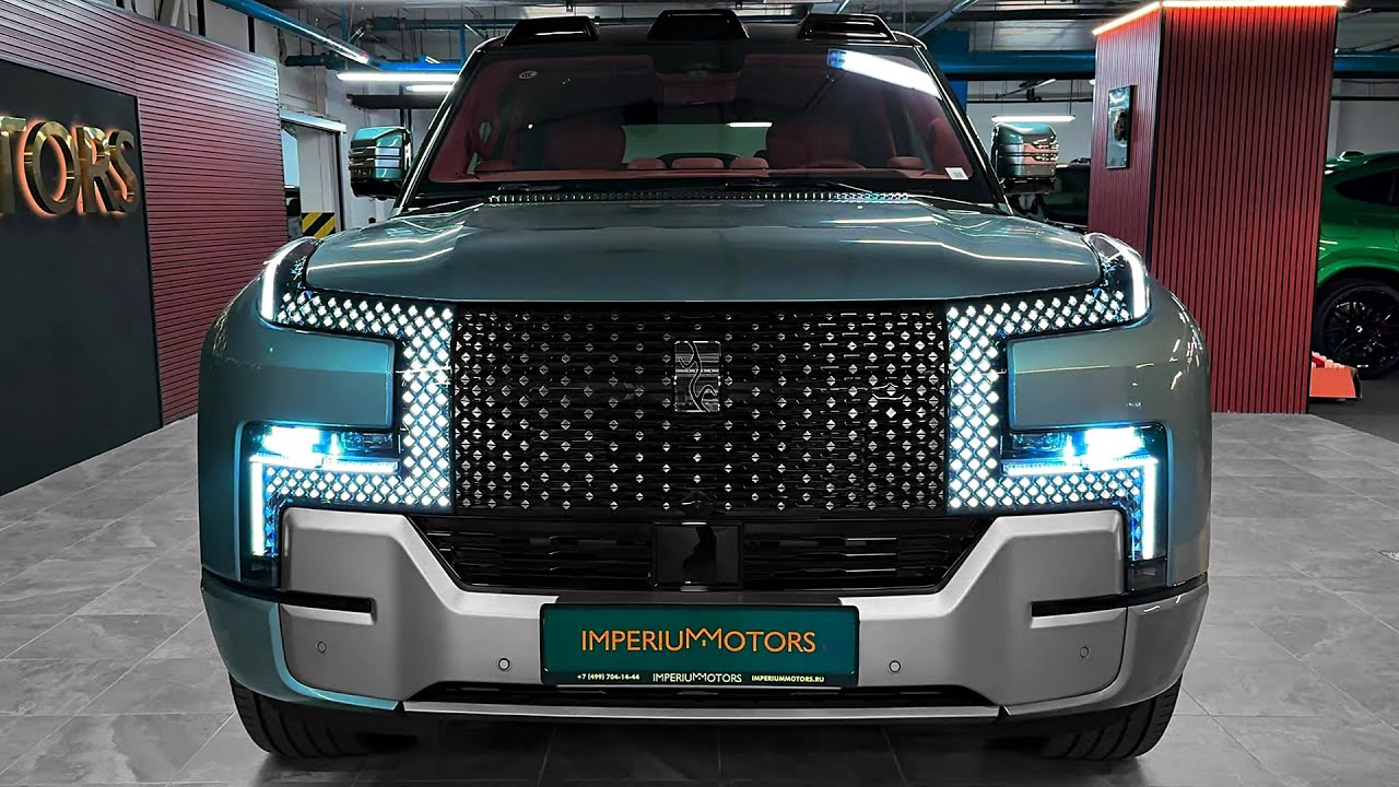 2025 BYD Yangwang U8 - Wonderful High-Tech Luxury SUV!