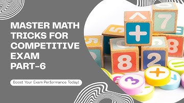 Super 30 Math Trick   For All Competitive Exams   Part 6   @careerwareer