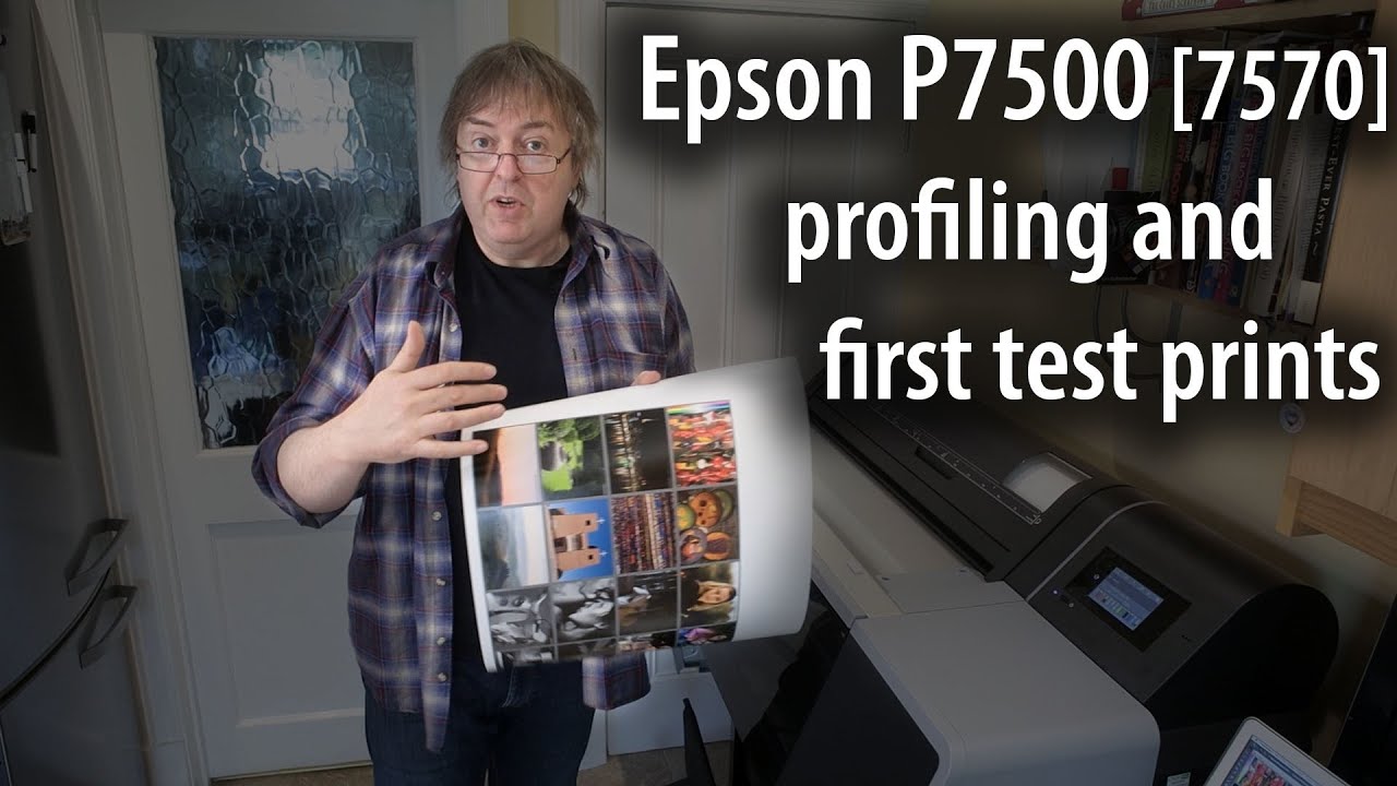 Epson p7500 [7570] first prints 