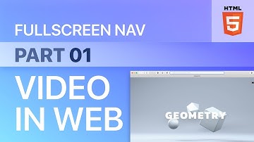 廣東話｜Pt. 1 - 喺網頁入面播放影片 - 全螢幕 Menu | Web Design 網頁設計