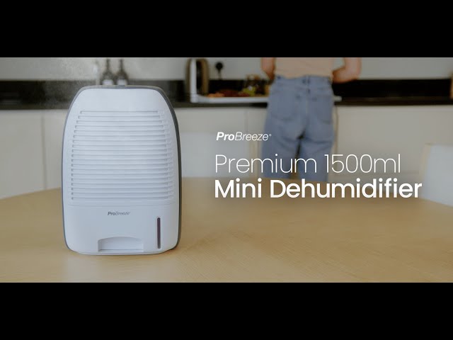 Pro Breeze 1500 ml Premium Mini Dehumidifier 