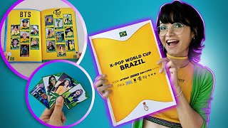 FIZ O ÁLBUM DE FIGURINHAS DA COPA DO MUNDO DE K-POP | Frost!