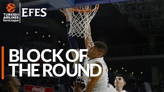 Efes Block of the Round: Walter Tavares, Real Madrid