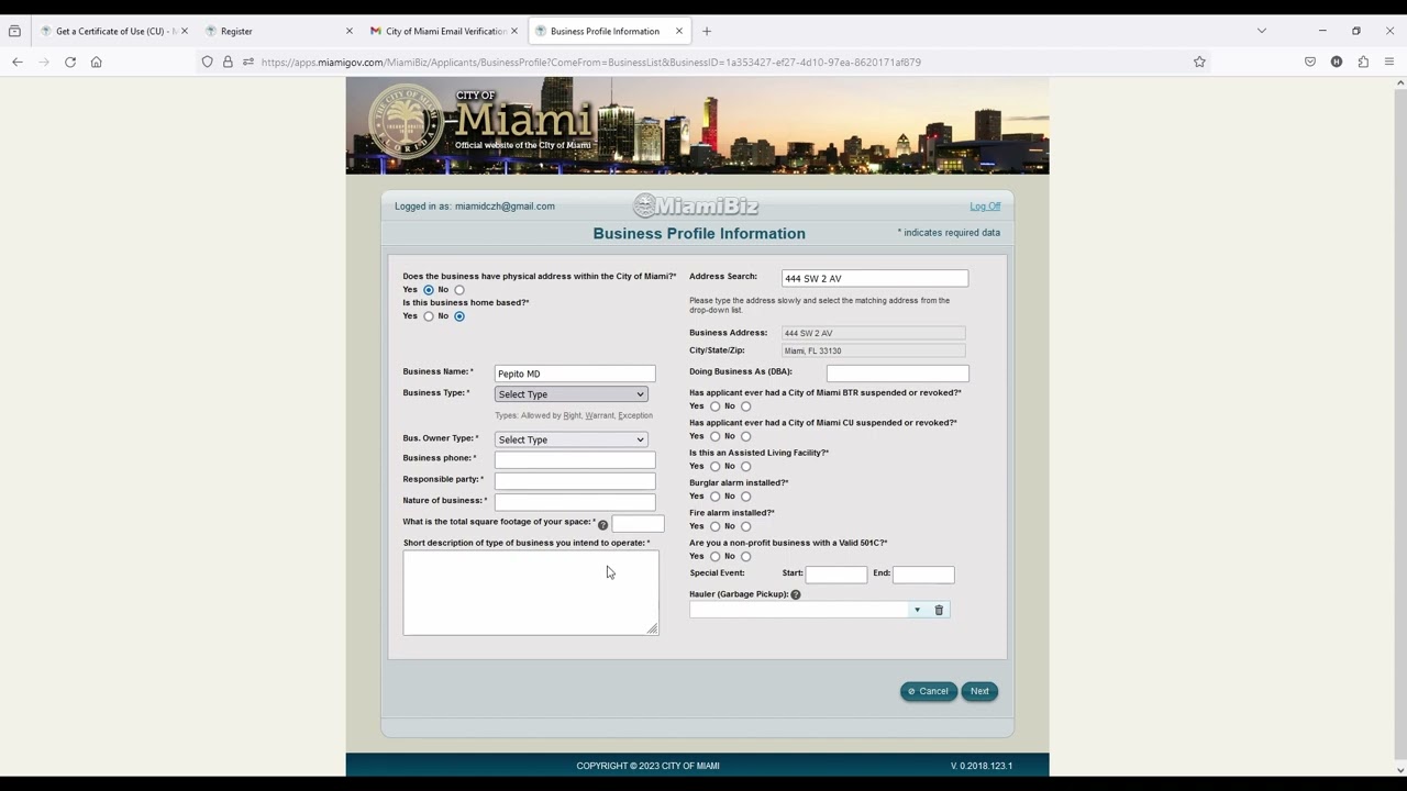 Obtaining a Certificate of Use in City of Miami