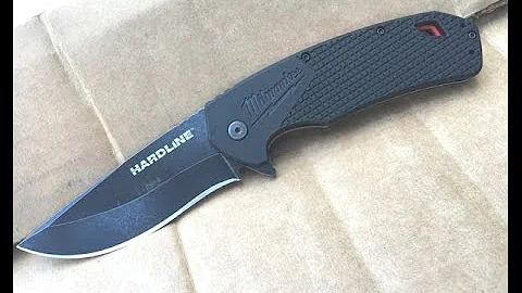 BRAND NEW Milwaukee EDC Knife: D2 With Some Recurve
