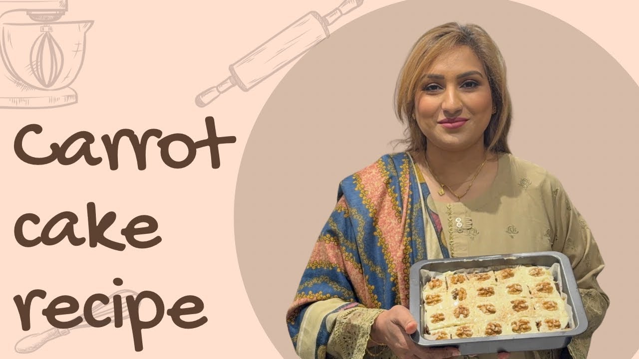 CARROT CAKE RECIPE 