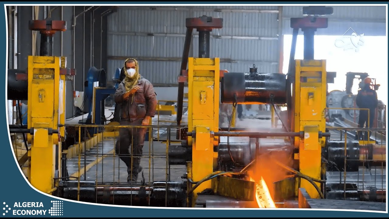 ( silvia steel )   ) تيارت ) صناعة و تحويل الحديد )