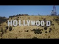 Hollywood sign Mavic drone video