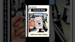 Ceramic mug printing machine,digital UV one pass printer for mugs