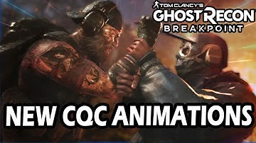 Ghost Recon Breakpoint: NEW CQC ANIMATIONS!