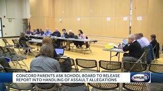 Concord Parents Pressure School Board To Release Report Into Handling Of Ault Allegations