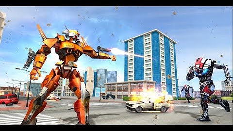 Amazing Robot Car Transporter Part-2 | Robot Transform Android GamePlay | By Game Crazy