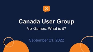 Canada Tableau User Group - September 21, 2022