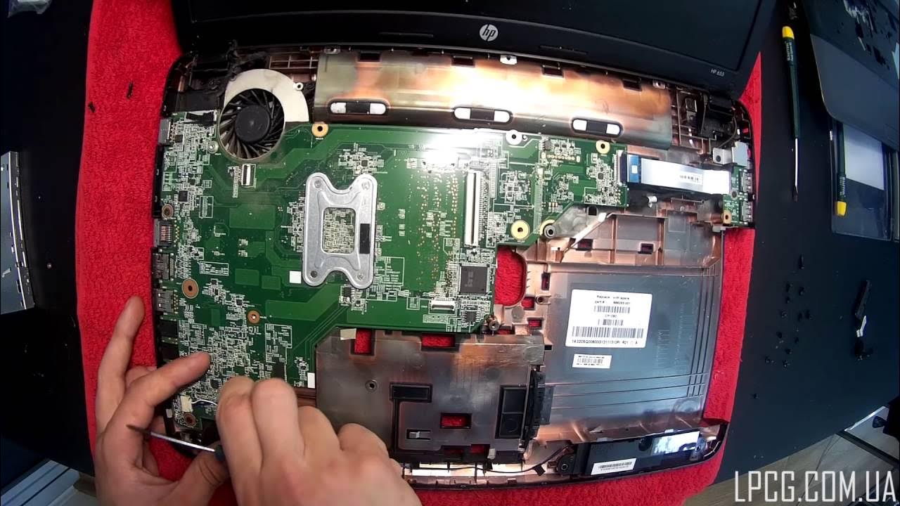 Bw h12a как разобрать и почистить Как разобрать и почистить ноутбук HP 655 - YouTube