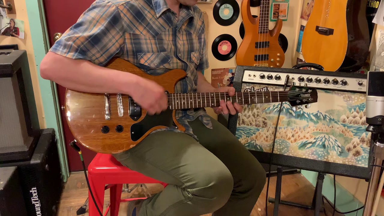 2017 Hamer Special Jr electric guitar (w/Lollar P90)