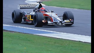 2002 August 10 - Bryan Herta Test Minardi Ps01 Donington Park