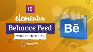 Elementor Behance Feed Widget Tutorial for Elementor Page Builder screenshot 3