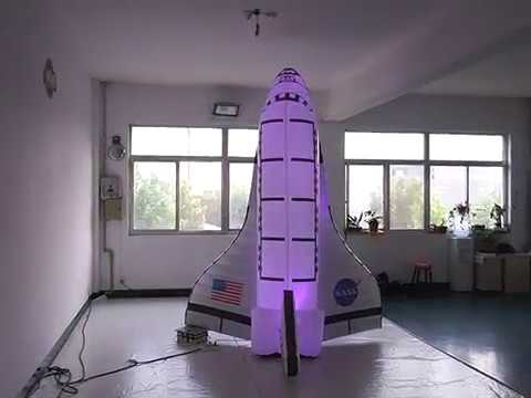 inflatable world Inflatable Spacecraft Spaceship With LED Strip