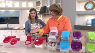 Lock & Lock 2 piece Bulk Flip Storage Set with Stacey Stauffer