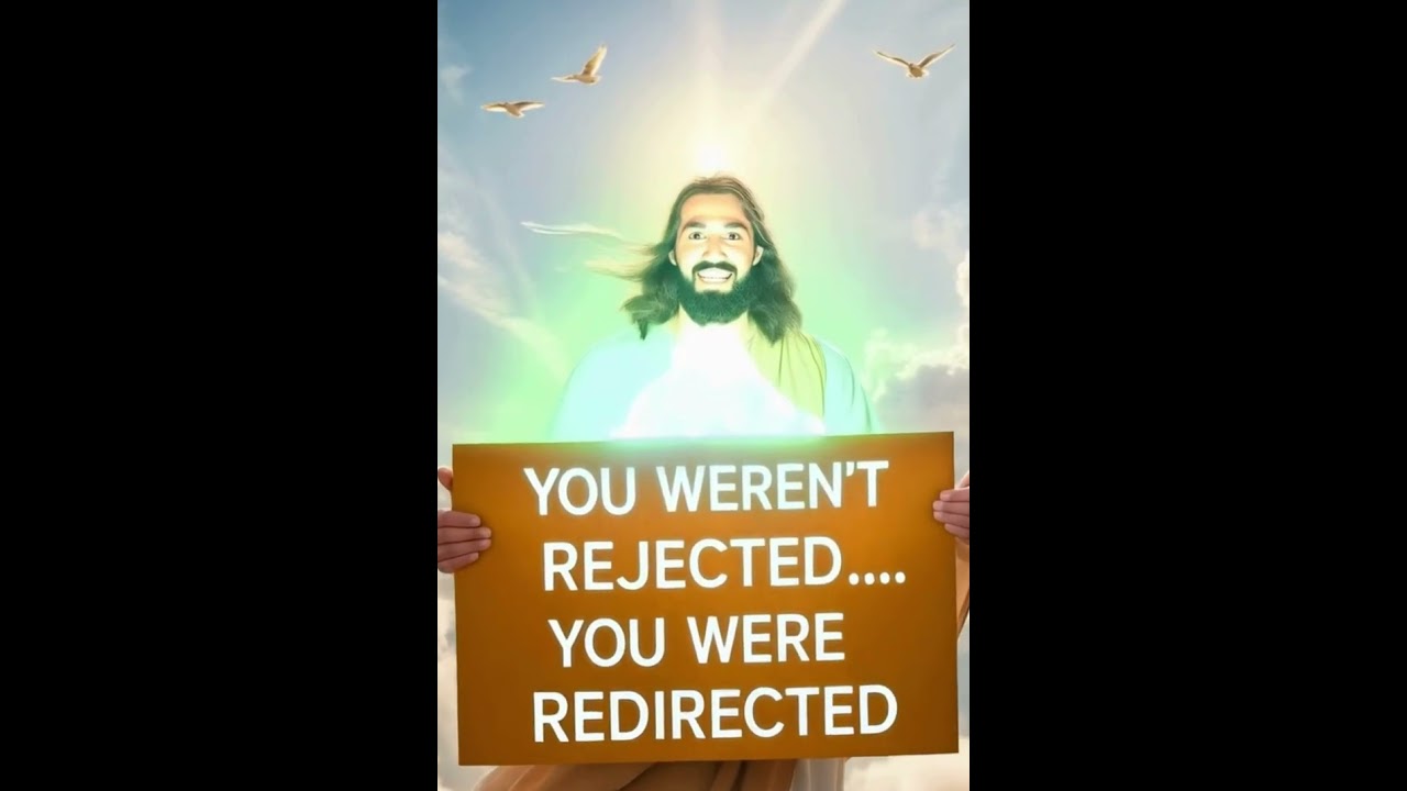 YOU WEREN’T REJECTED… YOU WERE REDIRECTED | God Message