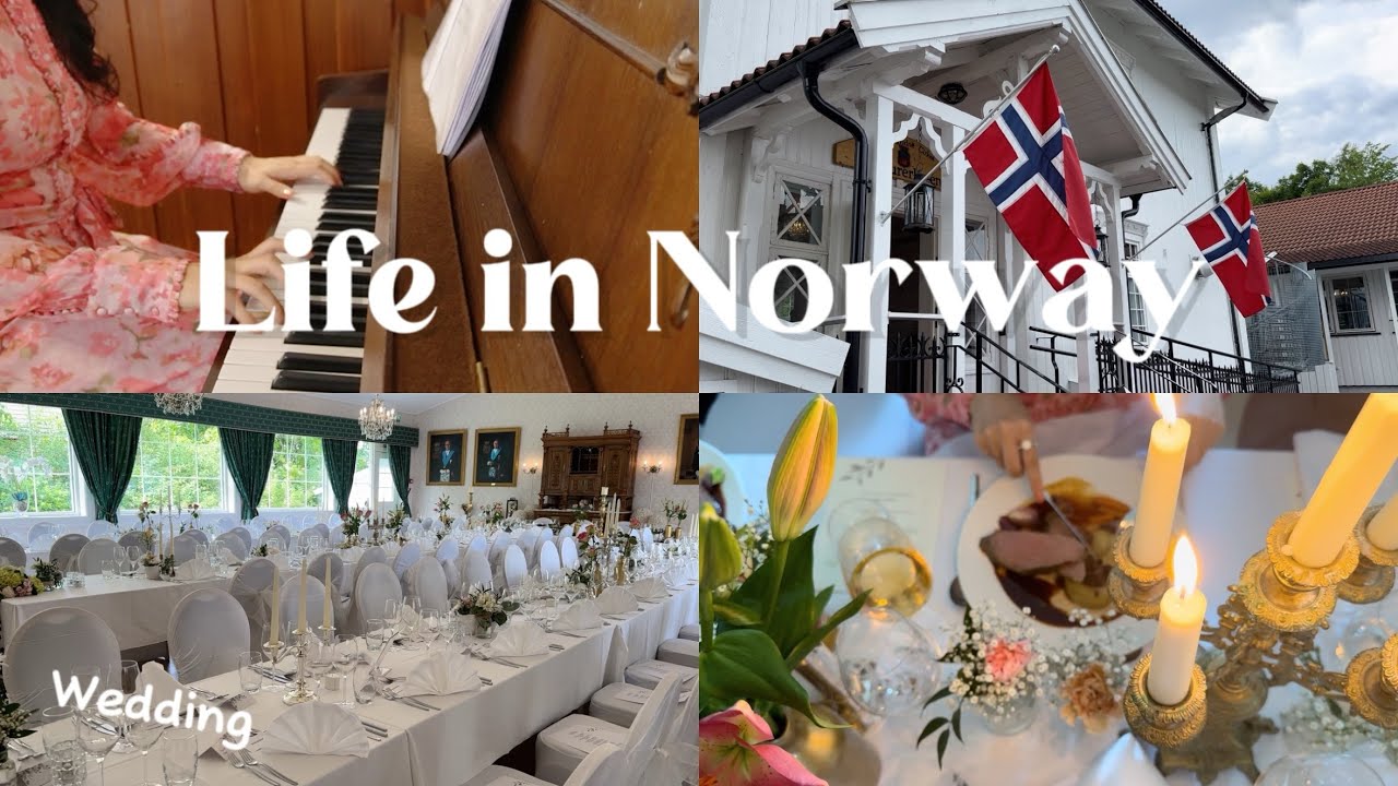 How does a classic Norwegian Wedding look like? 💒 | Enjoy my aesthetic & cozy life in Norway 🇳🇴